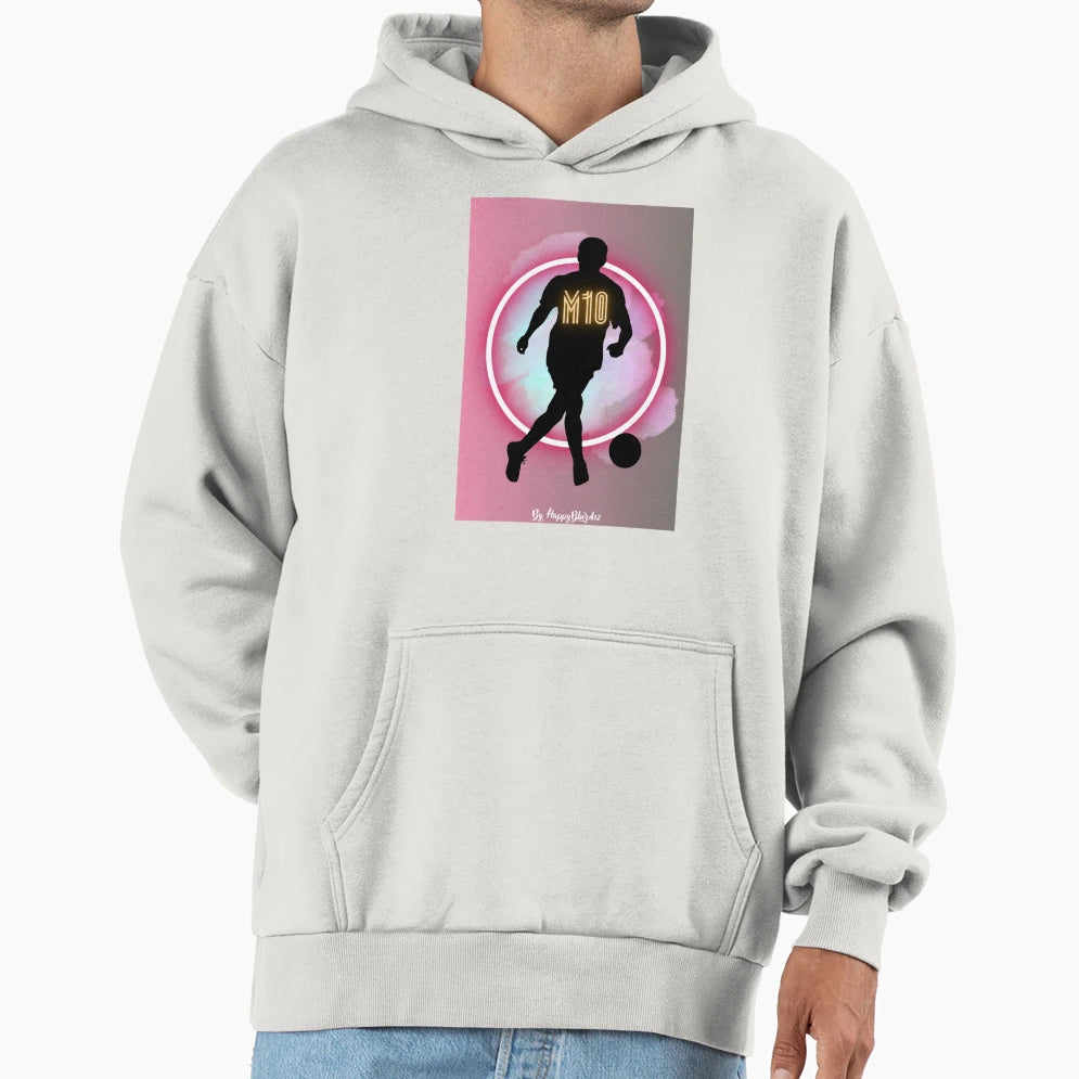Soccer Fan M10 Hoodie - Minimalist Print Unisex - T-Shirt, Sweatshirt, Hoodie
