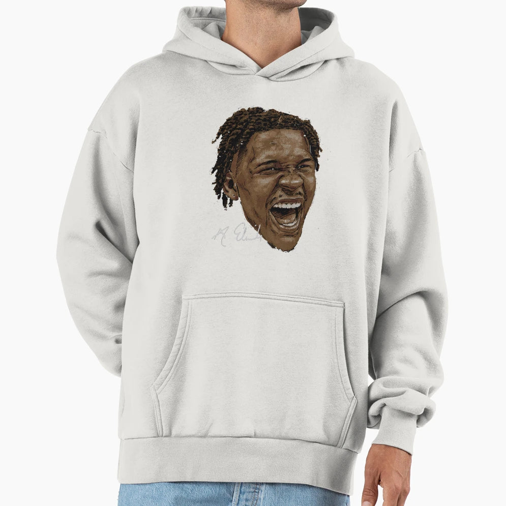 Anthony Edwards Scream Hoodie - Minimalist Print Unisex - T-Shirt, Sweatshirt, Hoodie