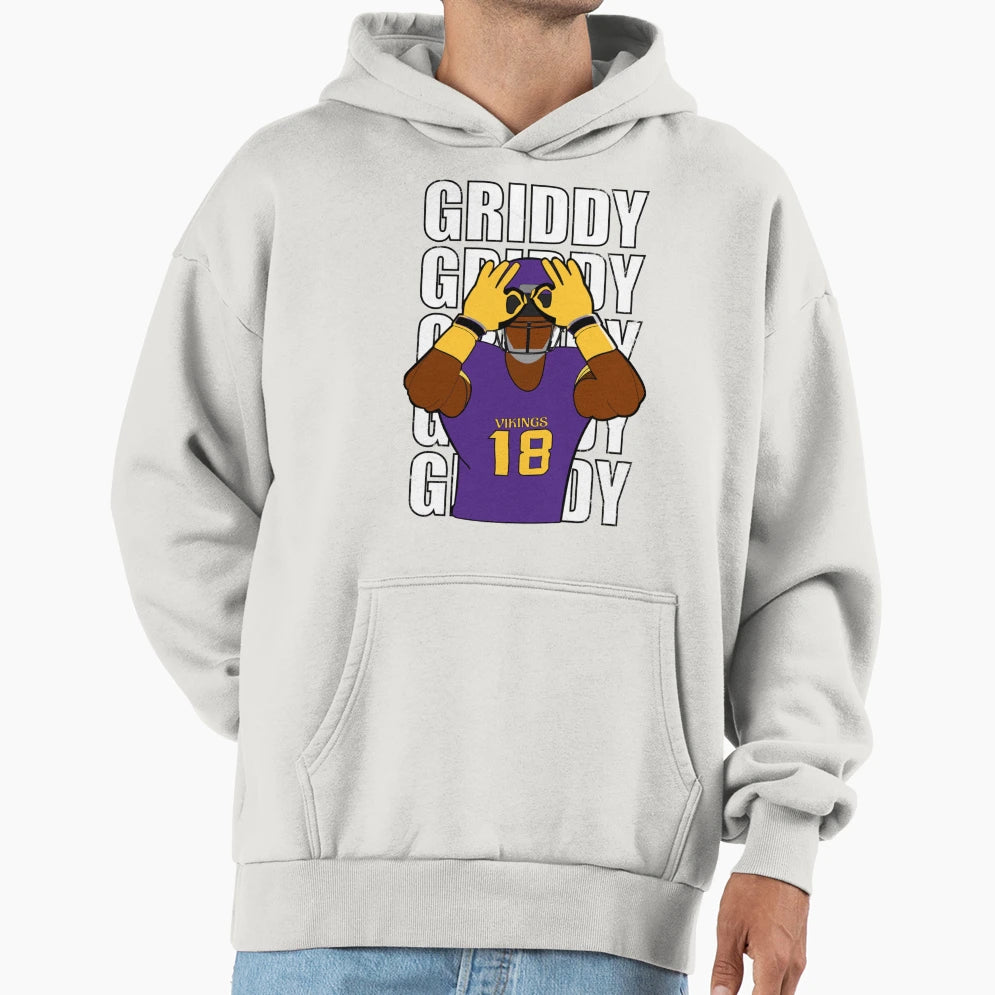 Get Griddy I Hoodie - Custom Art Print Men Women - T-Shirt, Sweatshirt, Hoodie