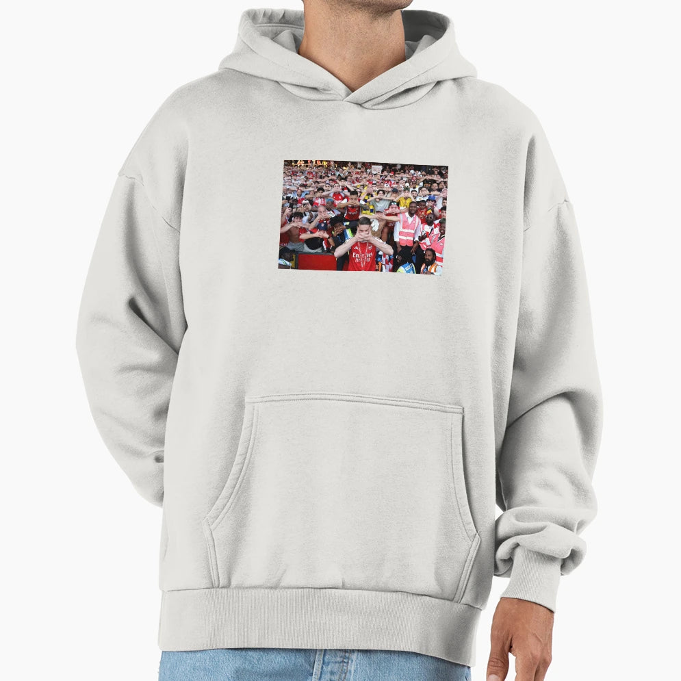Viktor Arsenal Champions Photo Hoodie - Unique Graphic Men Women - T-Shirt, Sweatshirt, Hoodie