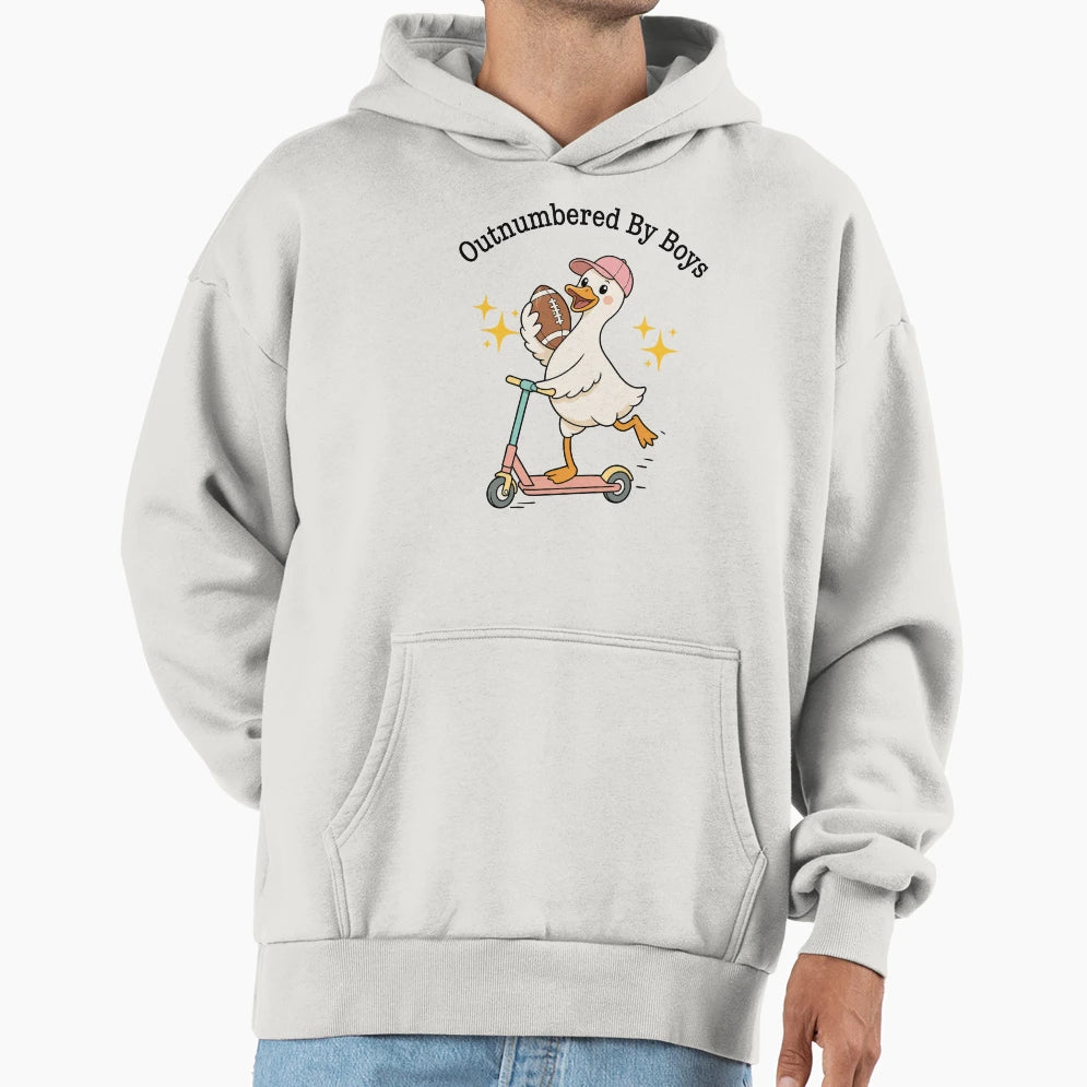 Outnumbered Hoodie - Unique Graphic Unisex - T-Shirt, Sweatshirt, Hoodie