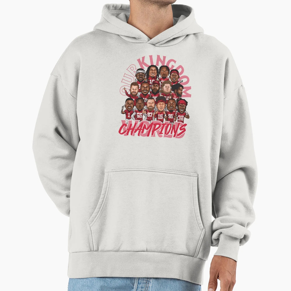 Kansas City Champions Hoodie - Unique Graphic Men Women - T-Shirt, Sweatshirt, Hoodie