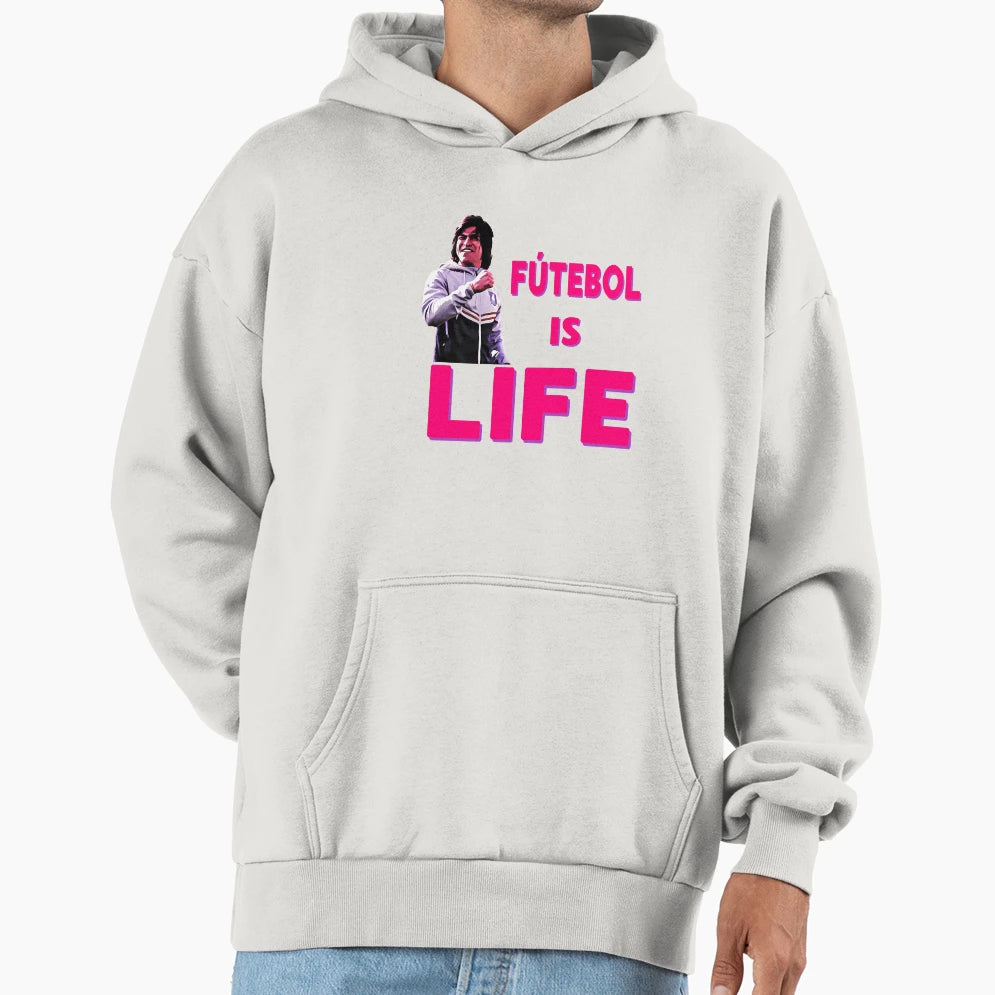 Best Most Important Futbol Is Life Team Hoodie - Trendy Graphic Men Women - T-Shirt, Sweatshirt, Hoodie