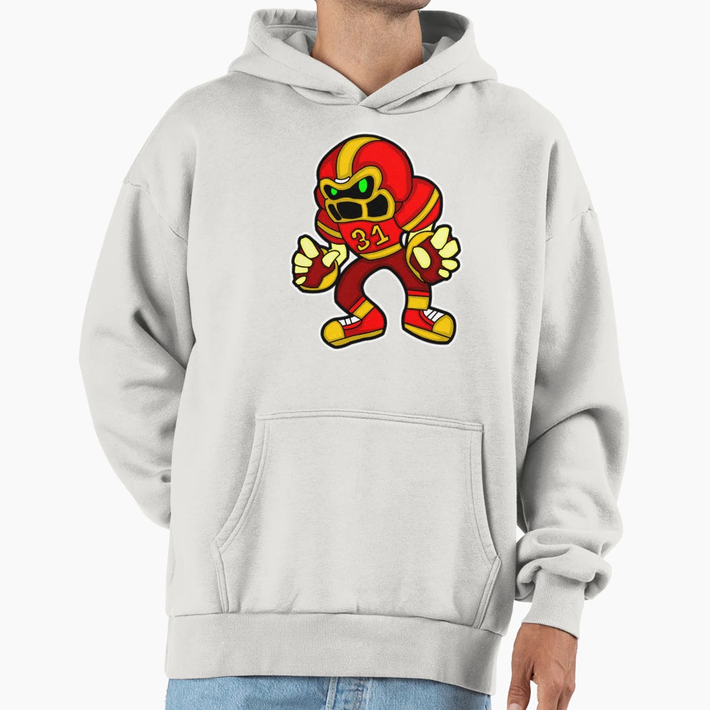 American Football Player Hoodie - Novelty Apparel Men Women - T-Shirt, Sweatshirt, Hoodie