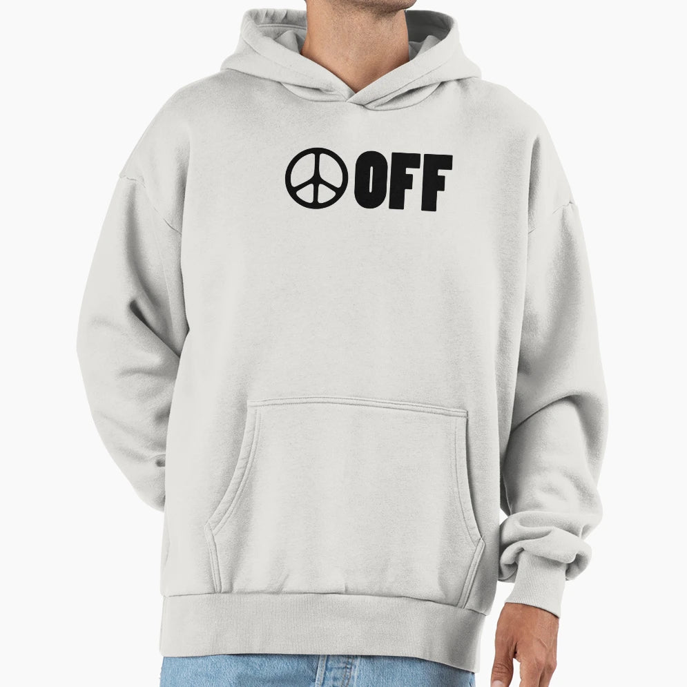Funny Peace Sign Hoodie - Fun Novelty Design Unisex - T-Shirt, Sweatshirt, Hoodie