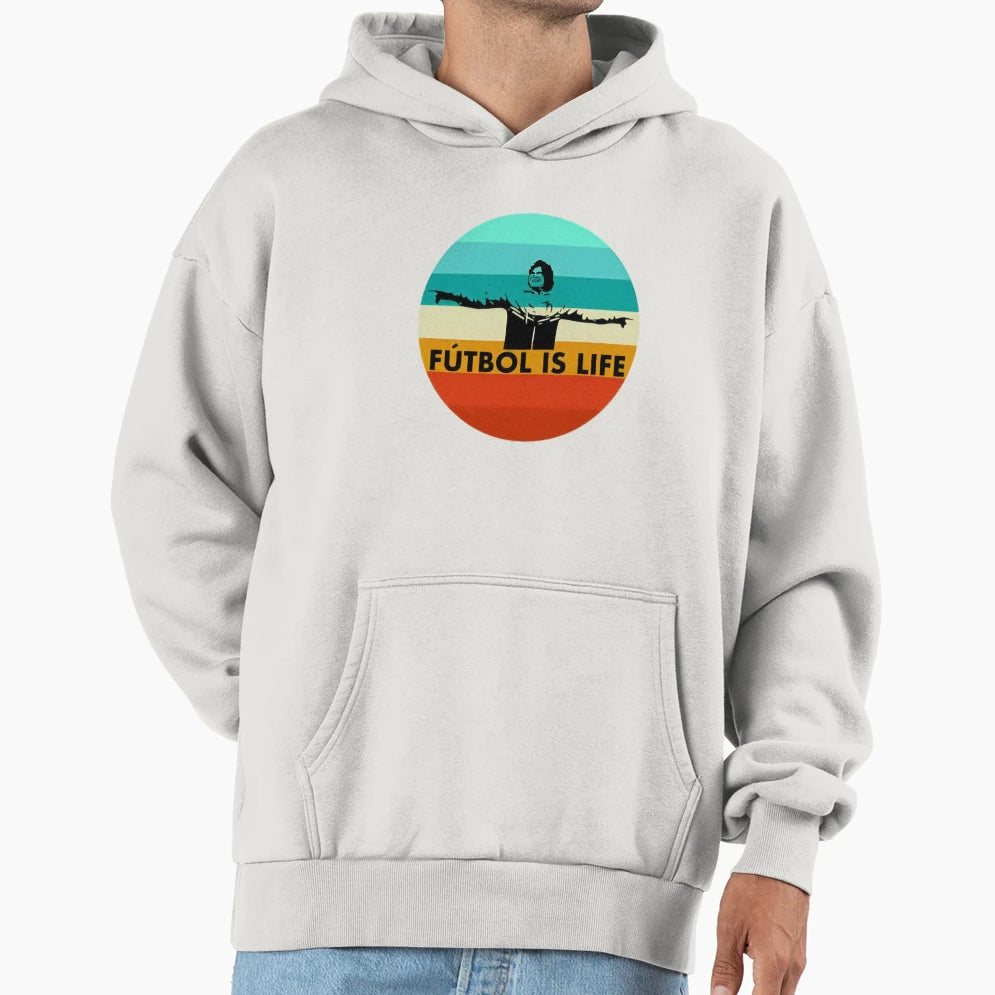 Reward Futbol Is Life Gift Halloween Hoodie - Custom Art Print Men Women - T-Shirt, Sweatshirt, Hoodie
