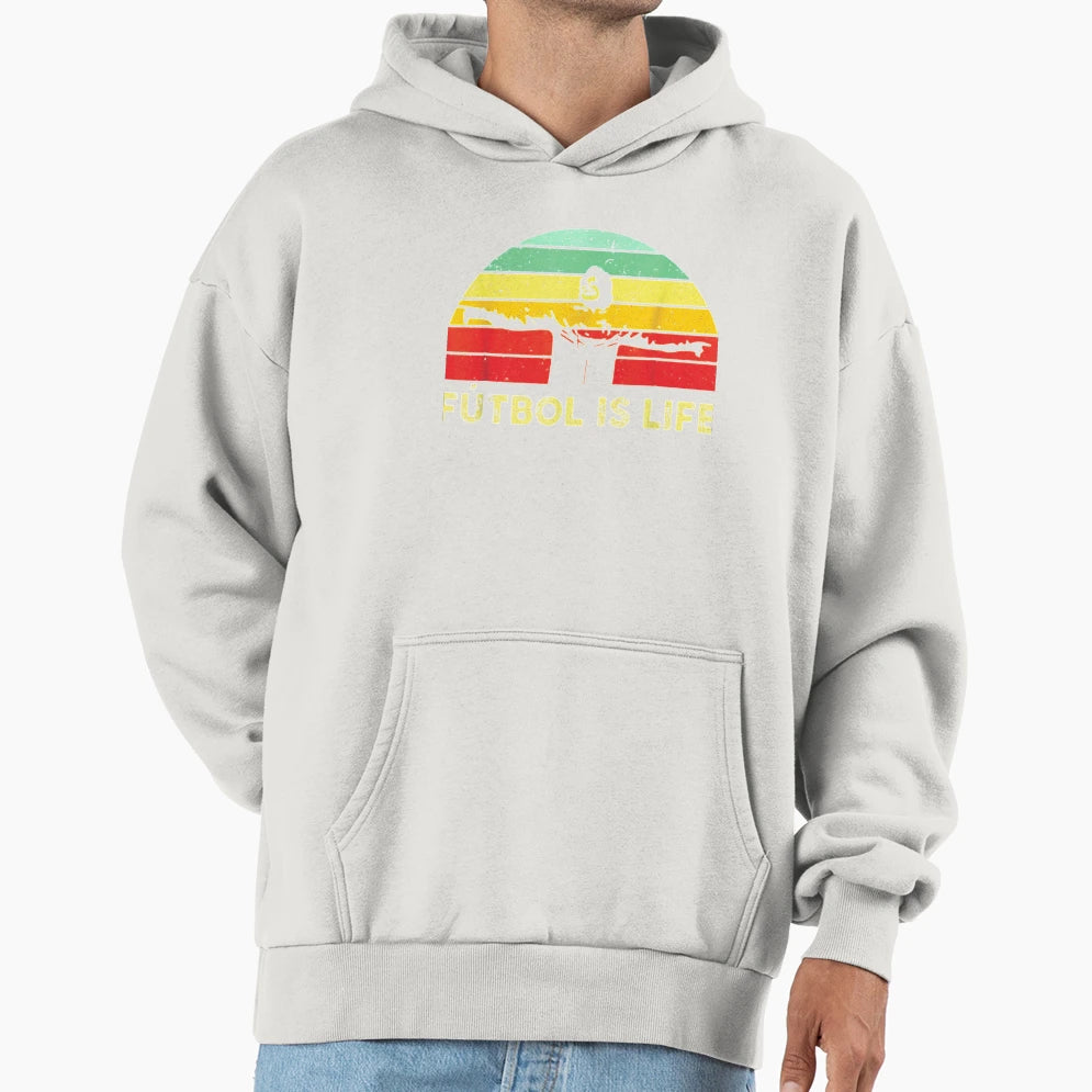 Futbols Life Hoodie - Trendy Graphic Men Women - T-Shirt, Sweatshirt, Hoodie