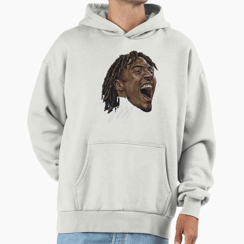 Tyrese Maxey Scream Hoodie - Custom Art Print for Adults - T-Shirt, Sweatshirt, Hoodie
