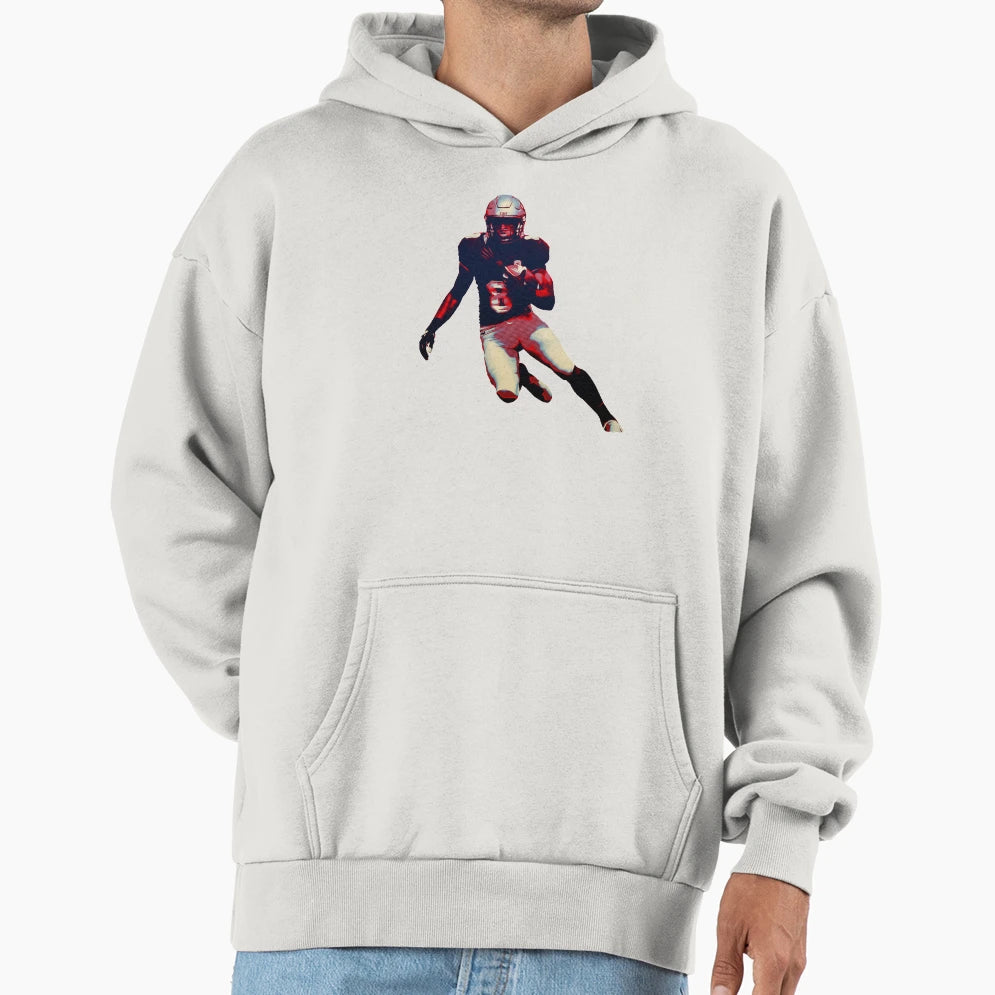 American Football All American Spencer Hoodie - Novelty Apparel for Adults - T-Shirt, Sweatshirt, Hoodie