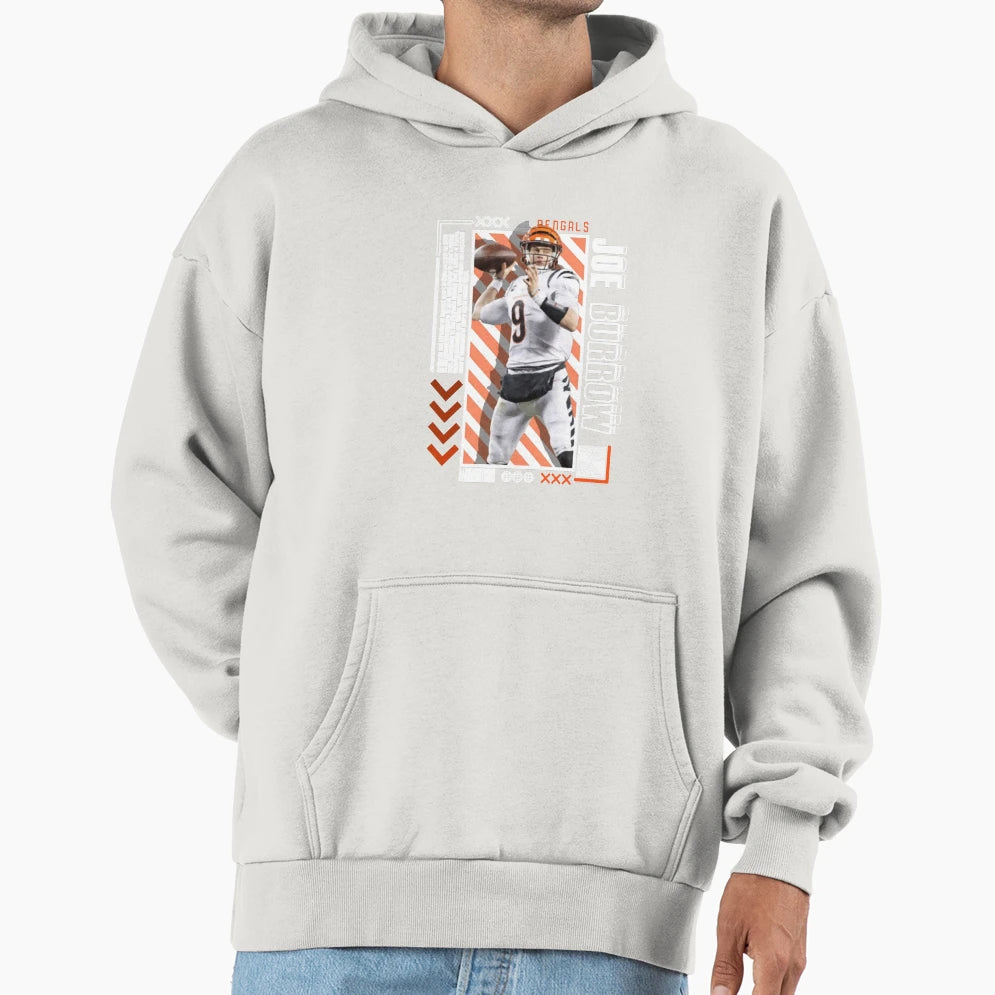 Player Championship 9 American Quarterback Hoodie - Trendy Graphic Unisex - T-Shirt, Sweatshirt, Hoodie