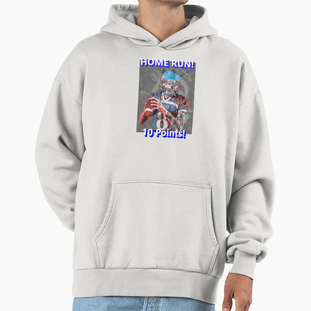 Home Run 10 Points Hoodie - Streetwear Style Men Women - T-Shirt, Sweatshirt, Hoodie