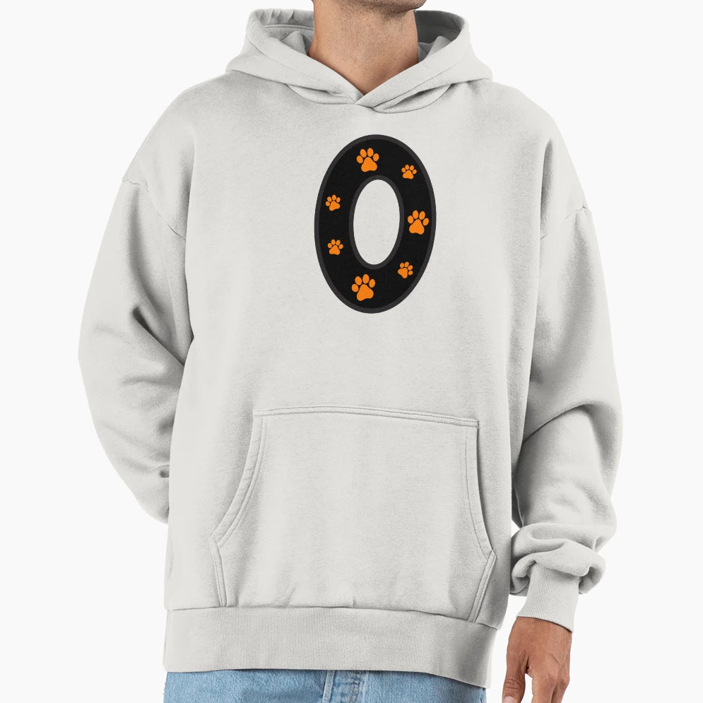 Paw Alphabet Hoodie - Novelty Apparel for Adults - T-Shirt, Sweatshirt, Hoodie