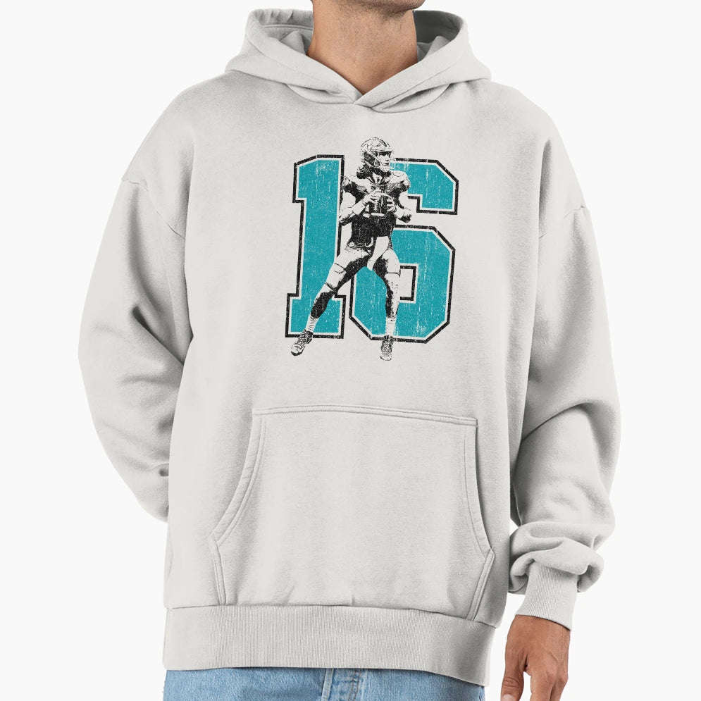 Football Trevor Lawrence Hoodie - Minimalist Print for Adults - T-Shirt, Sweatshirt, Hoodie
