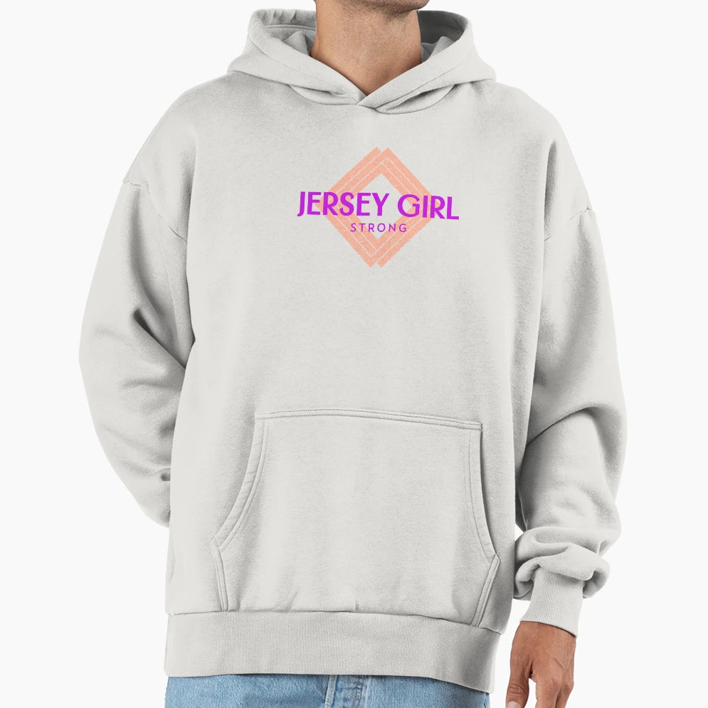 Jersey Strong Hoodie - Trendy Graphic Men Women - T-Shirt, Sweatshirt, Hoodie