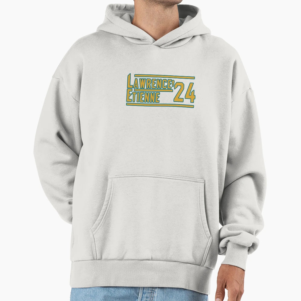 Lawrence Etienne Hoodie - Minimalist Print Men Women - T-Shirt, Sweatshirt, Hoodie