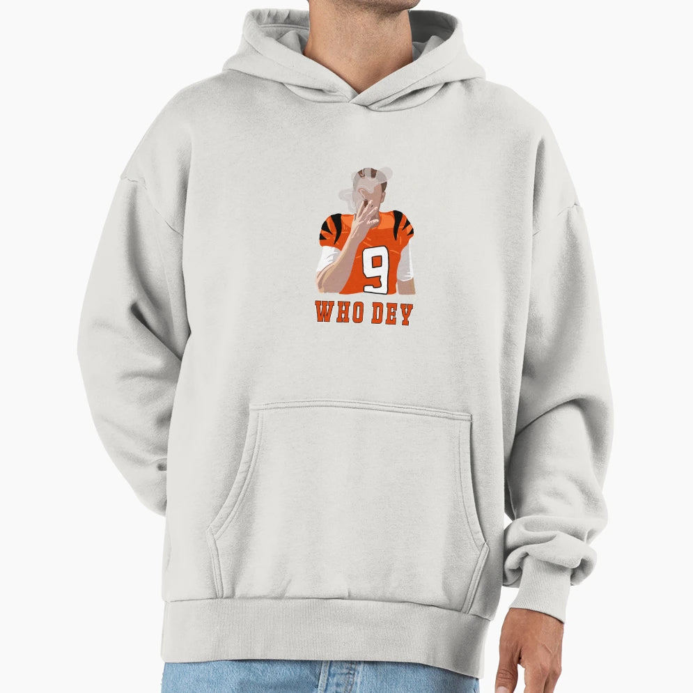 Who Dey JB T-Shirt - Minimalist Print for Adults - T-Shirt, Sweatshirt, Hoodie