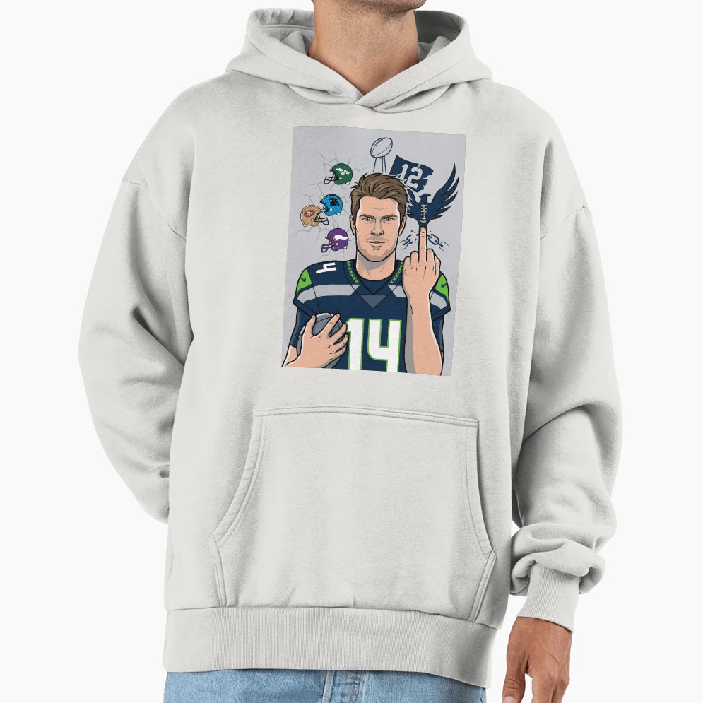 Sam Darnold Hoodie - Aesthetic Graphic Unisex - T-Shirt, Sweatshirt, Hoodie