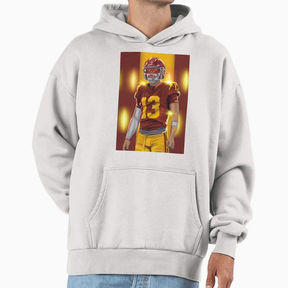 Usc Qb CW Hoodie - Custom Art Print for Adults - T-Shirt, Sweatshirt, Hoodie