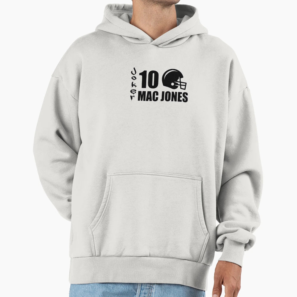Mac Jones Hoodie - Custom Art Print for Adults - T-Shirt, Sweatshirt, Hoodie