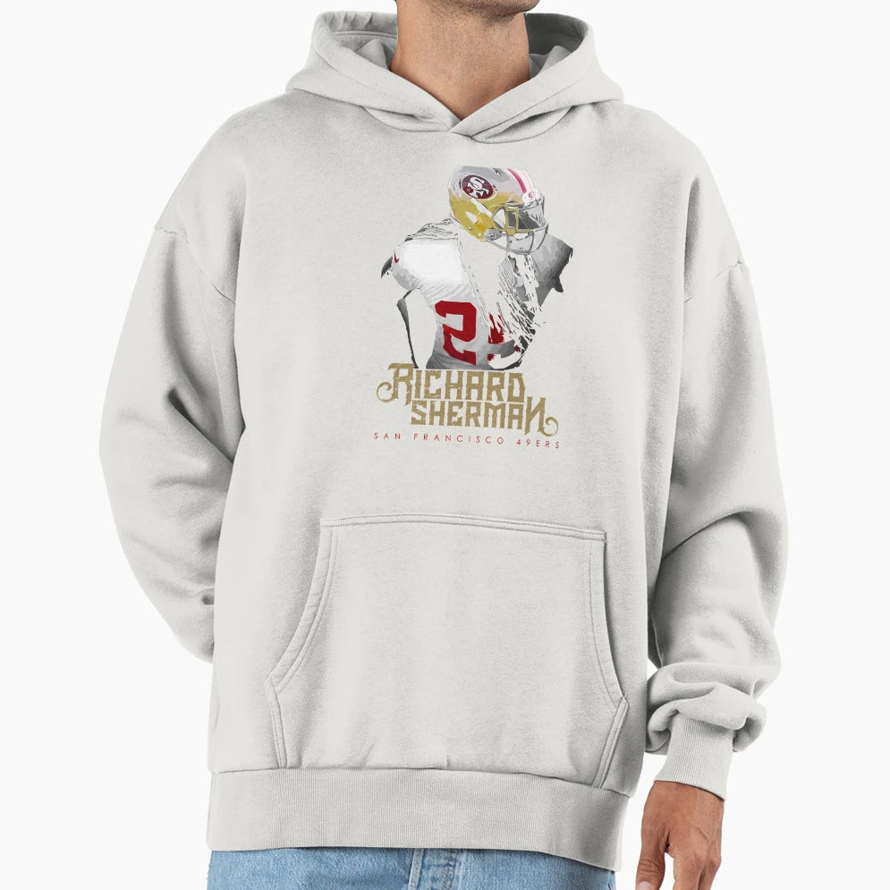 Richard Sherman Hoodie - Trendy Graphic Men Women - T-Shirt, Sweatshirt, Hoodie