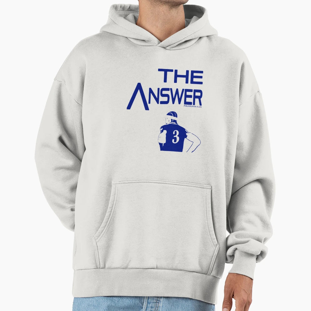 Allen Iverson Answ Hoodie - Graphic Print Unisex - T-Shirt, Sweatshirt, Hoodie