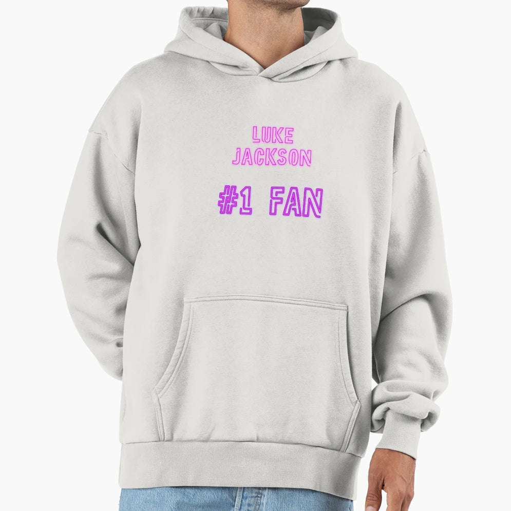 Luke Jackson 1 Fan Hoodie - Fun Novelty Design Men Women - T-Shirt, Sweatshirt, Hoodie