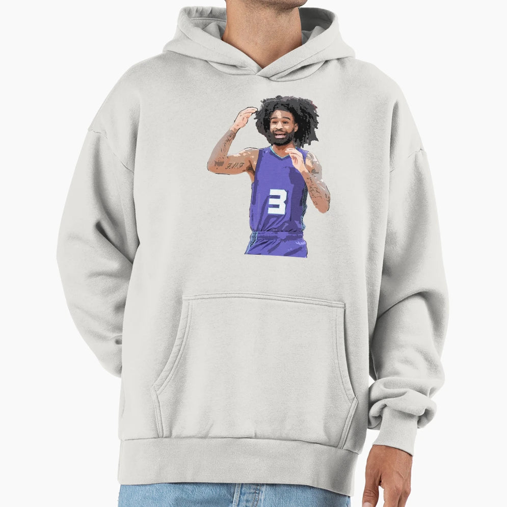 Coby White Hoodie - Minimalist Print Unisex - T-Shirt, Sweatshirt, Hoodie
