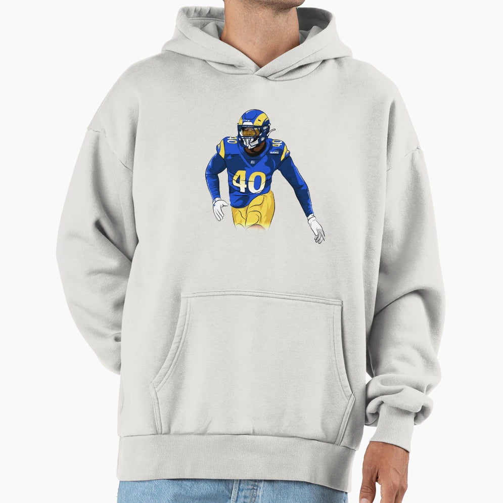 Von Miller Hoodie - Aesthetic Graphic for Adults - T-Shirt, Sweatshirt, Hoodie