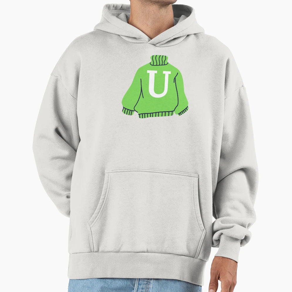 Letter Hoodie - Aesthetic Graphic Men Women - T-Shirt, Sweatshirt, Hoodie