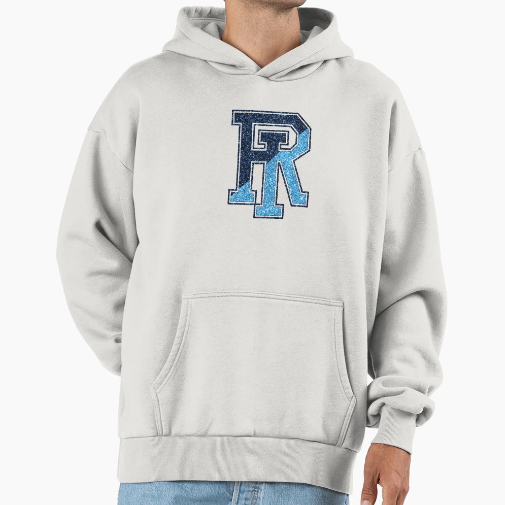Glitter Uri Logo Hoodie - Casual Everyday Wear Men Women - T-Shirt, Sweatshirt, Hoodie