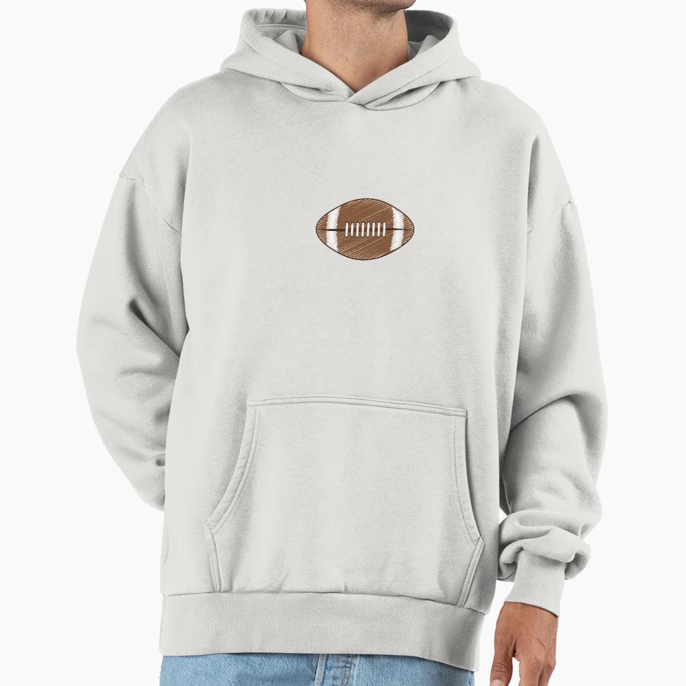 Football Hoodie - Aesthetic Graphic Men Women - T-Shirt, Sweatshirt, Hoodie