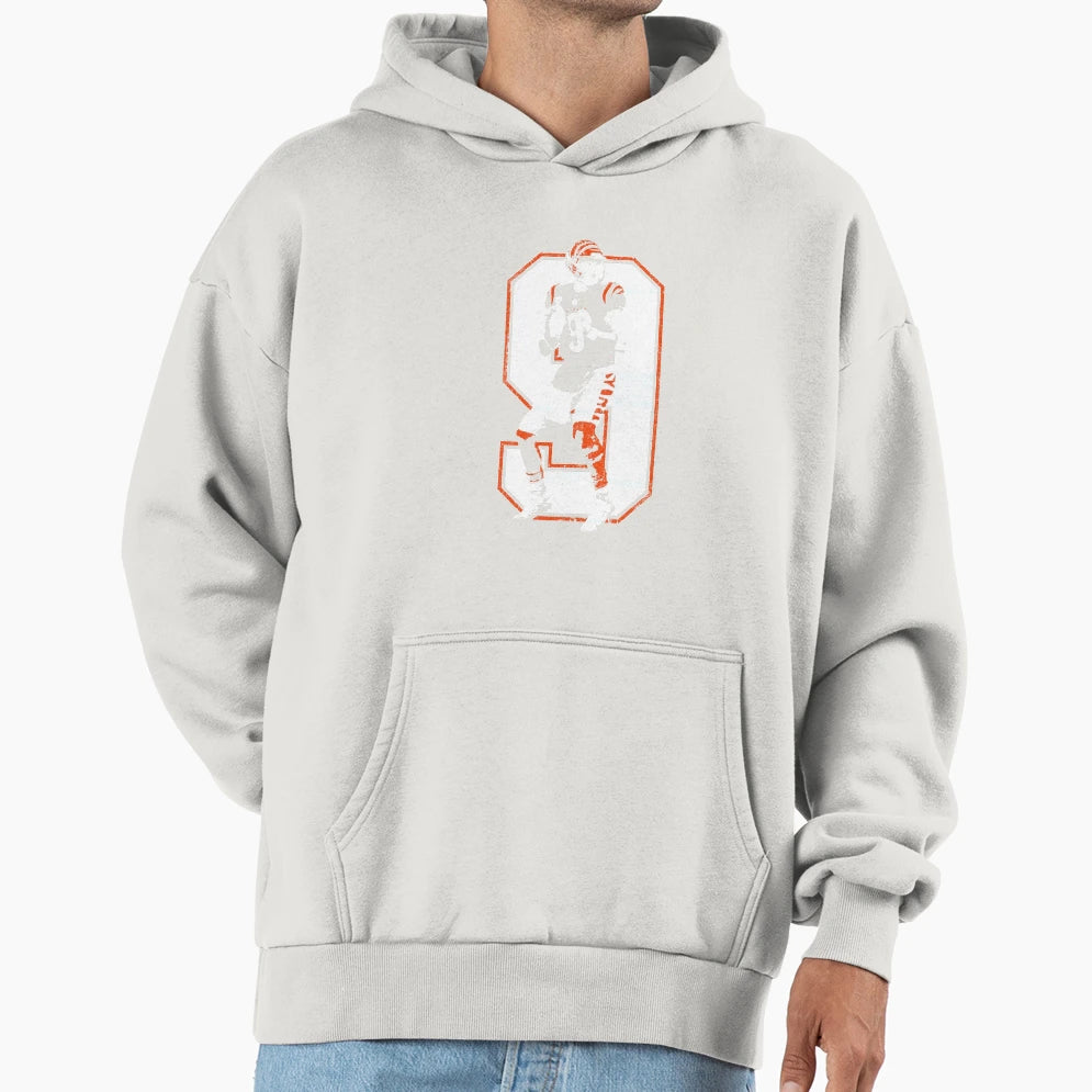 Player Sports Quarterback 14 Wide Hoodie - Minimalist Print Men Women - T-Shirt, Sweatshirt, Hoodie