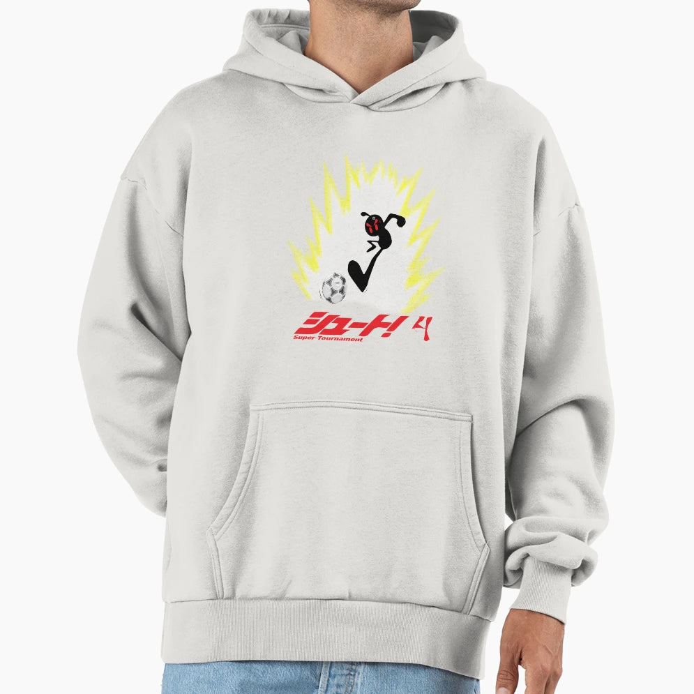 Stickman Football Shoot 4 Super Hoodie - Novelty Apparel Men Women - T-Shirt, Sweatshirt, Hoodie