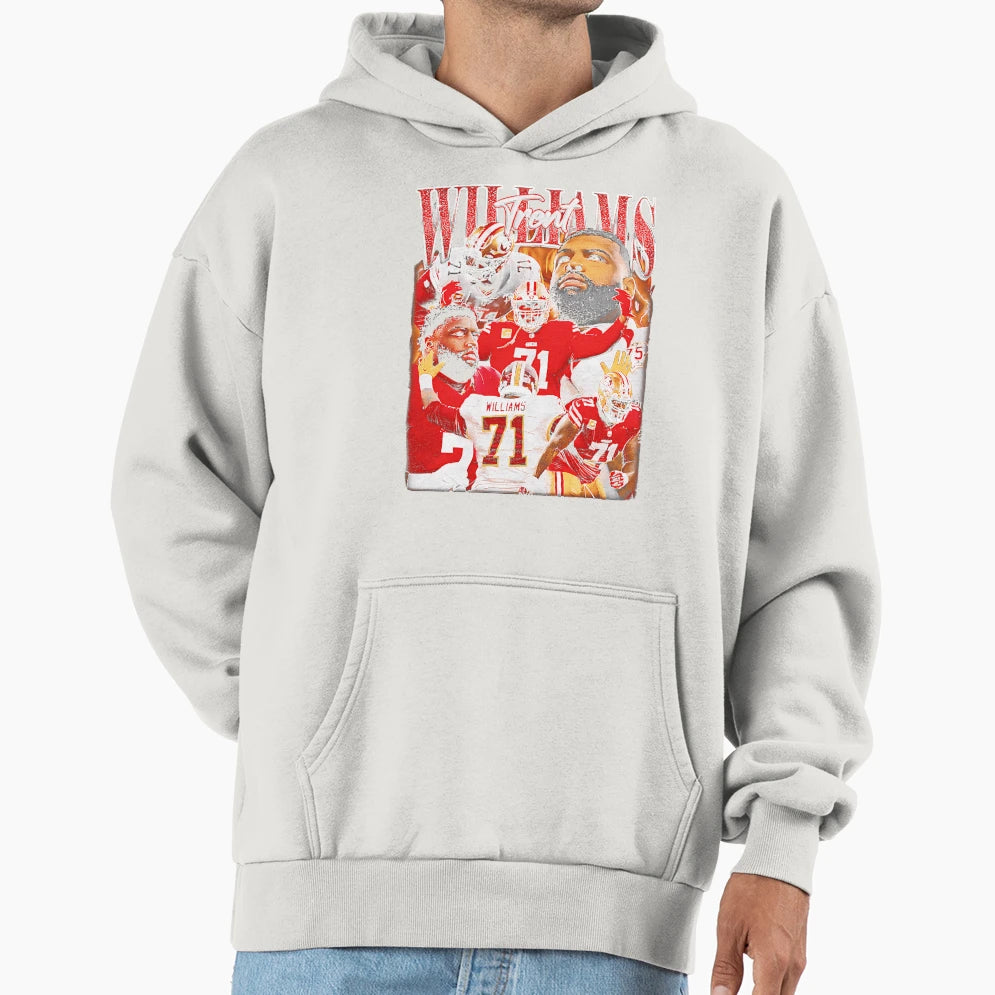 Shabby Master Tr Ent Williams Bootleg Hoodie - Minimalist Print Men Women - T-Shirt, Sweatshirt, Hoodie