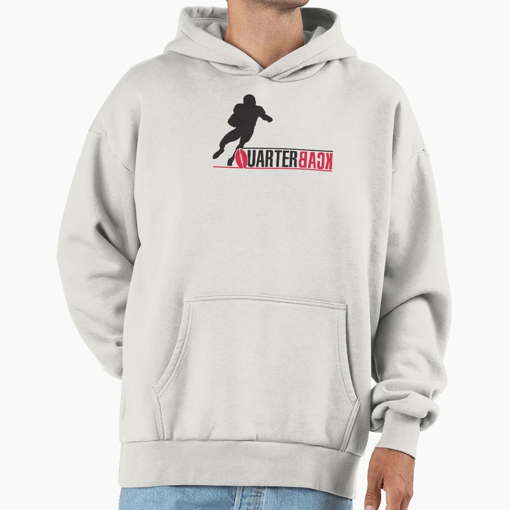 Quarterback Hoodie - Custom Art Print Men Women - T-Shirt, Sweatshirt, Hoodie