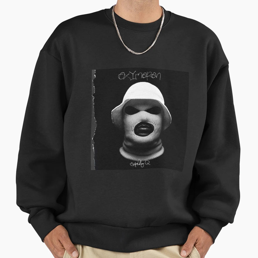 Schoolboy Q Oxymoron Sweatshirt - Custom Art Print Men Women - T-Shirt, Sweatshirt, Hoodie