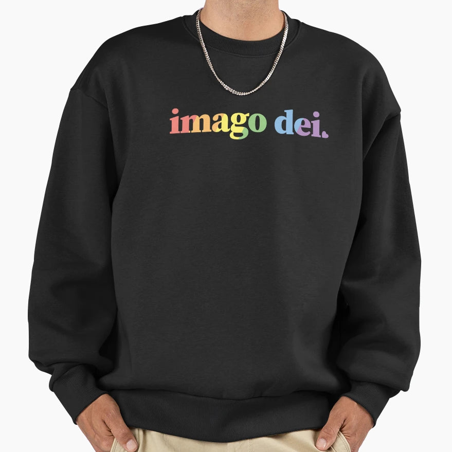 Imago Dei Pride Sweatshirt - Streetwear Style for Adults - T-Shirt, Sweatshirt, Hoodie