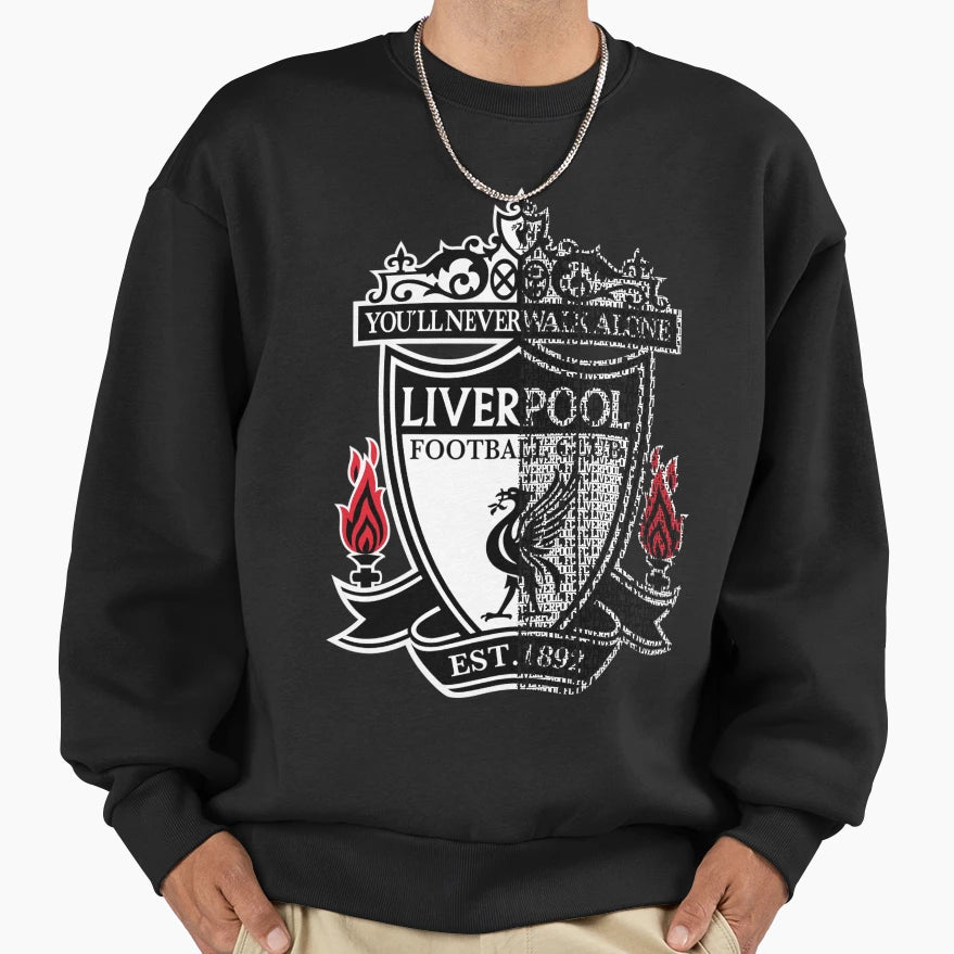 Liverpool Sweatshirt - Custom Art Print for Adults - T-Shirt, Sweatshirt, Hoodie
