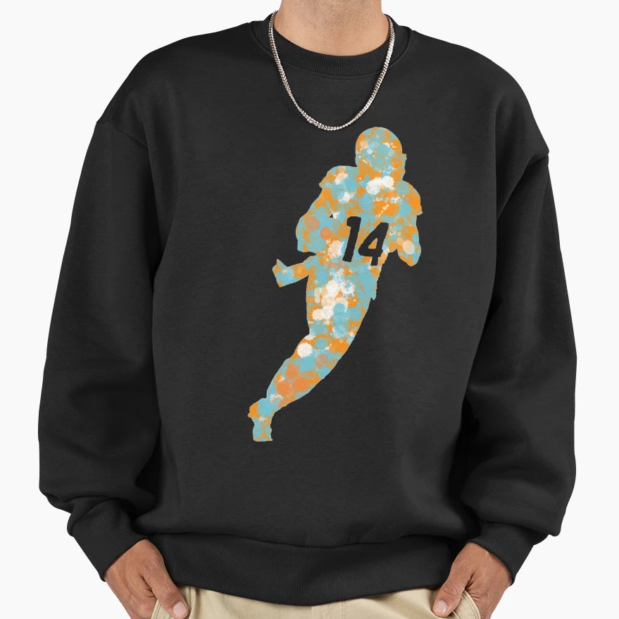 Splatter Landry Sweatshirt - Graphic Print Unisex - T-Shirt, Sweatshirt, Hoodie
