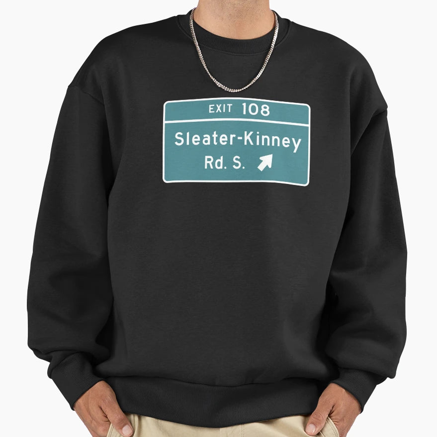Sleater Kinney Intersection Sweatshirt - Streetwear Style Men Women - T-Shirt, Sweatshirt, Hoodie