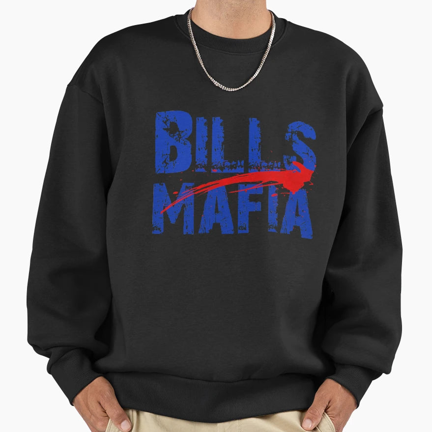 Bills Mafia Sweatshirt - Graphic Print for Adults - T-Shirt, Sweatshirt, Hoodie