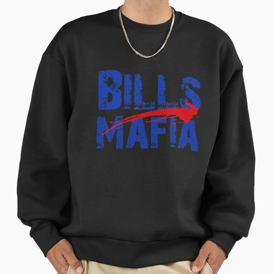 Bills Mafia Sweatshirt - Graphic Print for Adults - T-Shirt, Sweatshirt, Hoodie