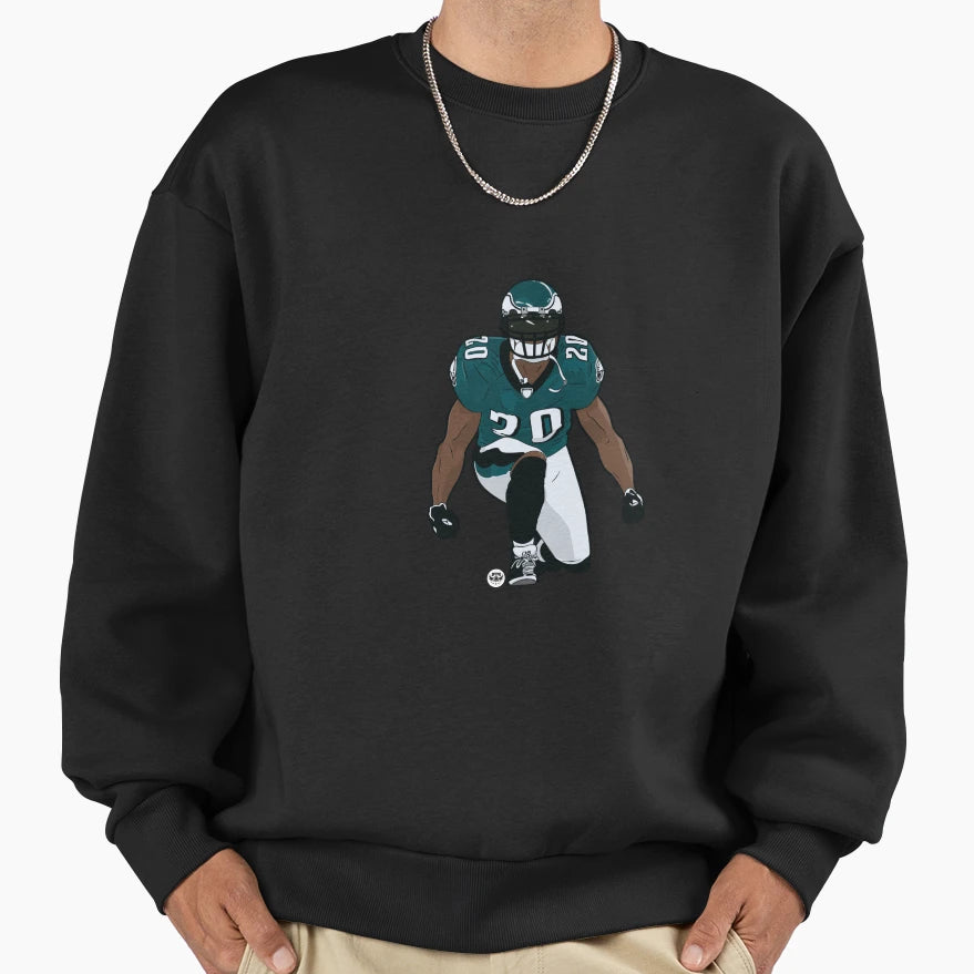 Weapon X Brian Dawkins Sweatshirt - Aesthetic Graphic Unisex - T-Shirt, Sweatshirt, Hoodie