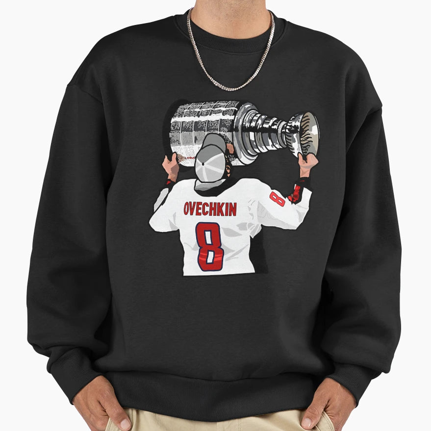 Alex Ovechkin Sweatshirt - Graphic Print Men Women - T-Shirt, Sweatshirt, Hoodie