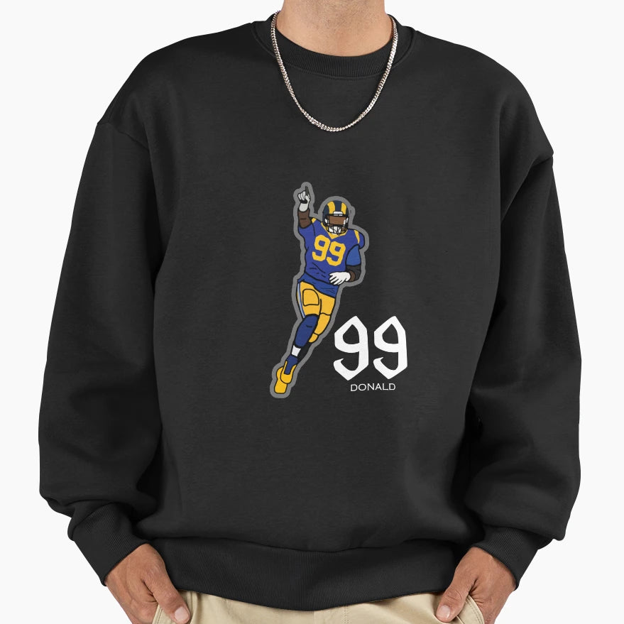 Aaron Donald 99 Sweatshirt - Fun Novelty Design Men Women - T-Shirt, Sweatshirt, Hoodie