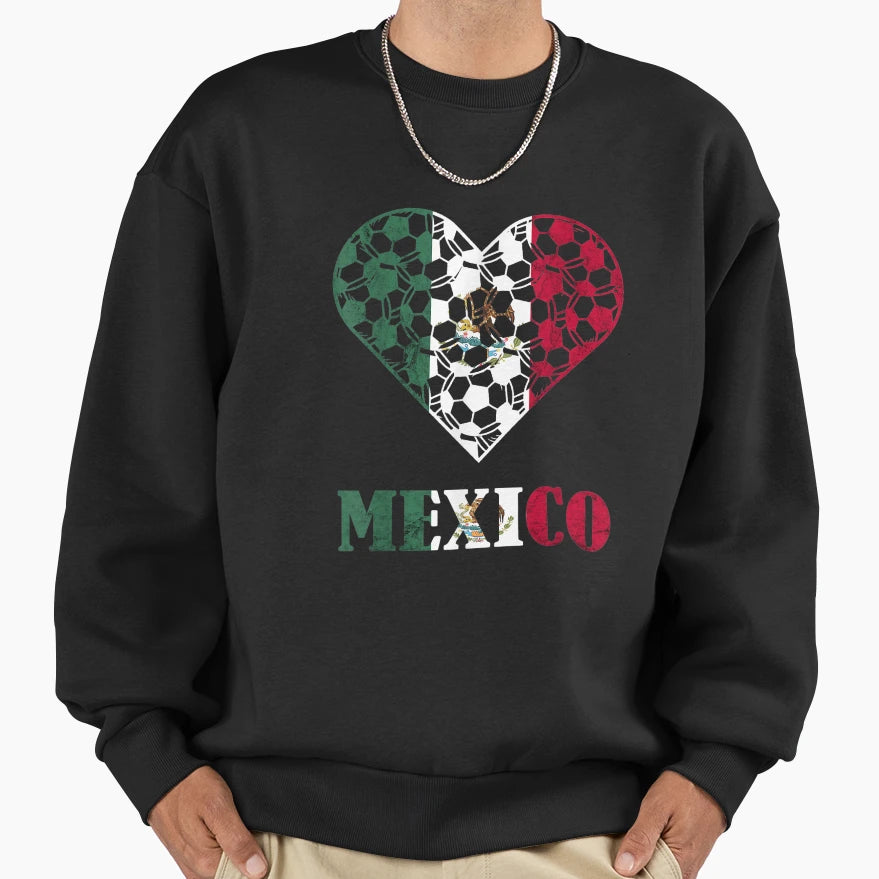 Mexico Mexican Soccer Team Mexican T-Shirt - Novelty Apparel Men Women - T-Shirt, Sweatshirt, Hoodie