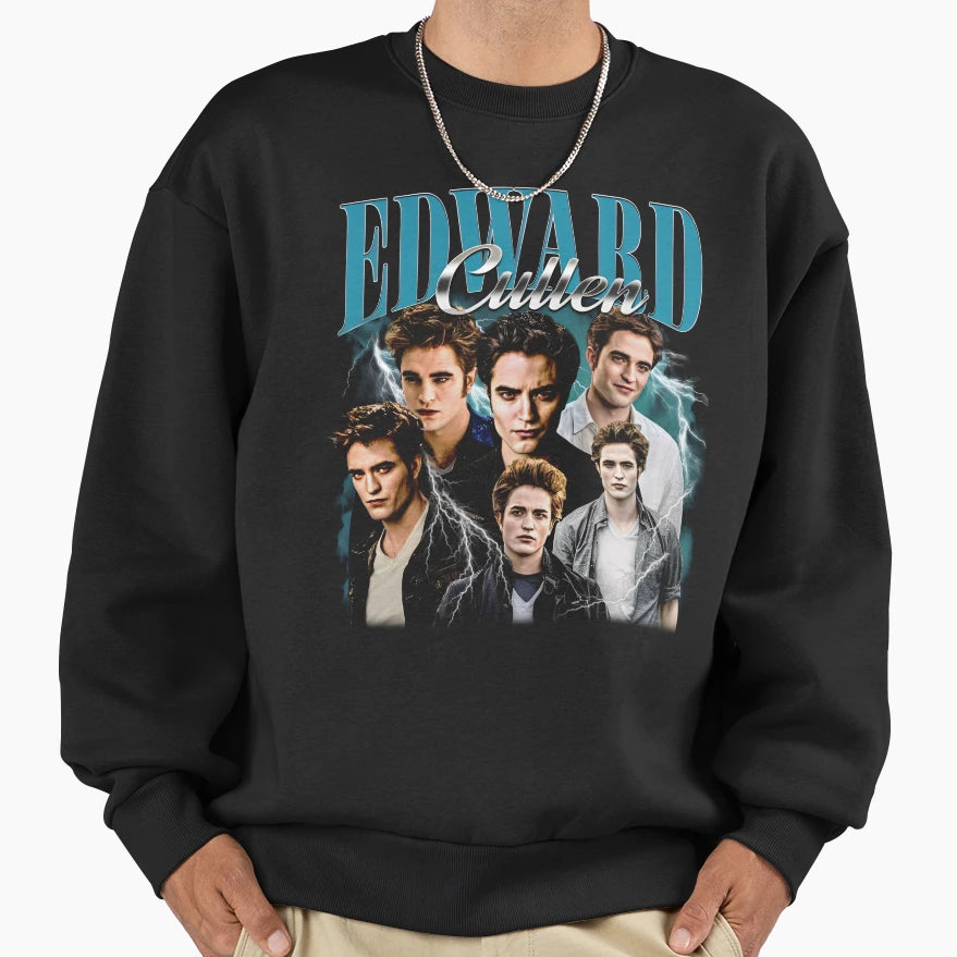 Edward Cullen 90S Fans Homage Gift And T-Shirt - Unique Graphic Unisex - T-Shirt, Sweatshirt, Hoodie