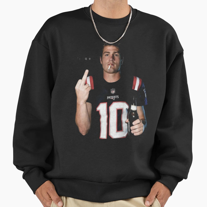 Drake Maye Sweatshirt - Trendy Graphic Men Women - T-Shirt, Sweatshirt, Hoodie