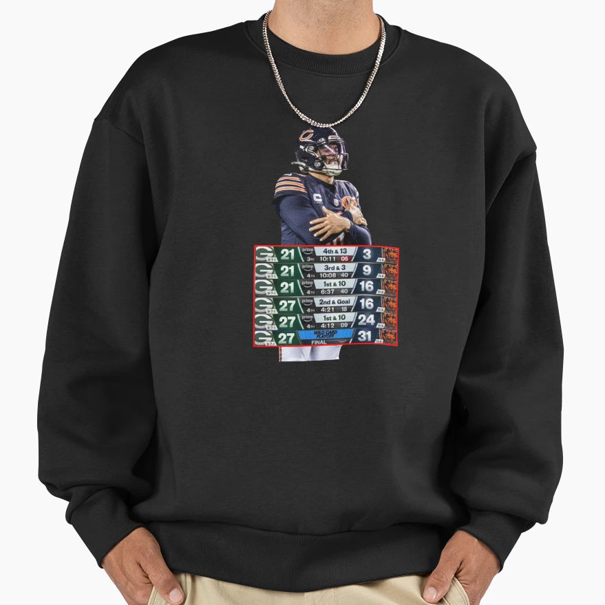 Chicago Bears Beat Packers Sweatshirt - Aesthetic Graphic Unisex - T-Shirt, Sweatshirt, Hoodie