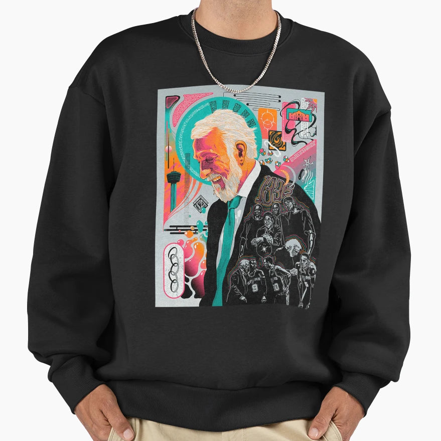 Gregg Popovich Sweatshirt - Fun Novelty Design Men Women - T-Shirt, Sweatshirt, Hoodie